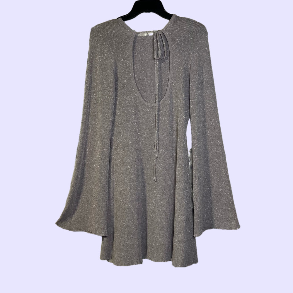 Lilac color dress.  lilac color glittery dress